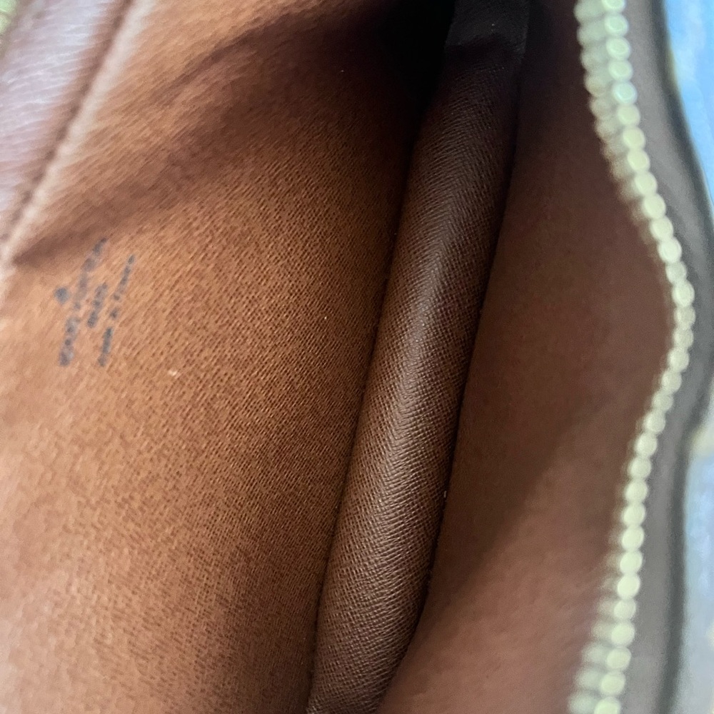 Louis Vuitton Brown Monogram Crossbody Bag - Picture 9 of 14